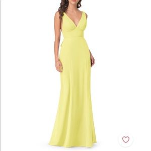 Azazie Christina size 8 bridesmaid dress is Daffodil color